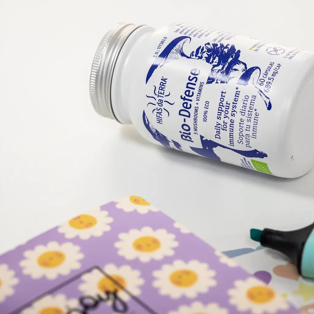 Bio Defense (Oyster, King Oyster, Lion’s Mane, Reishi and Shiitake powder) capsules