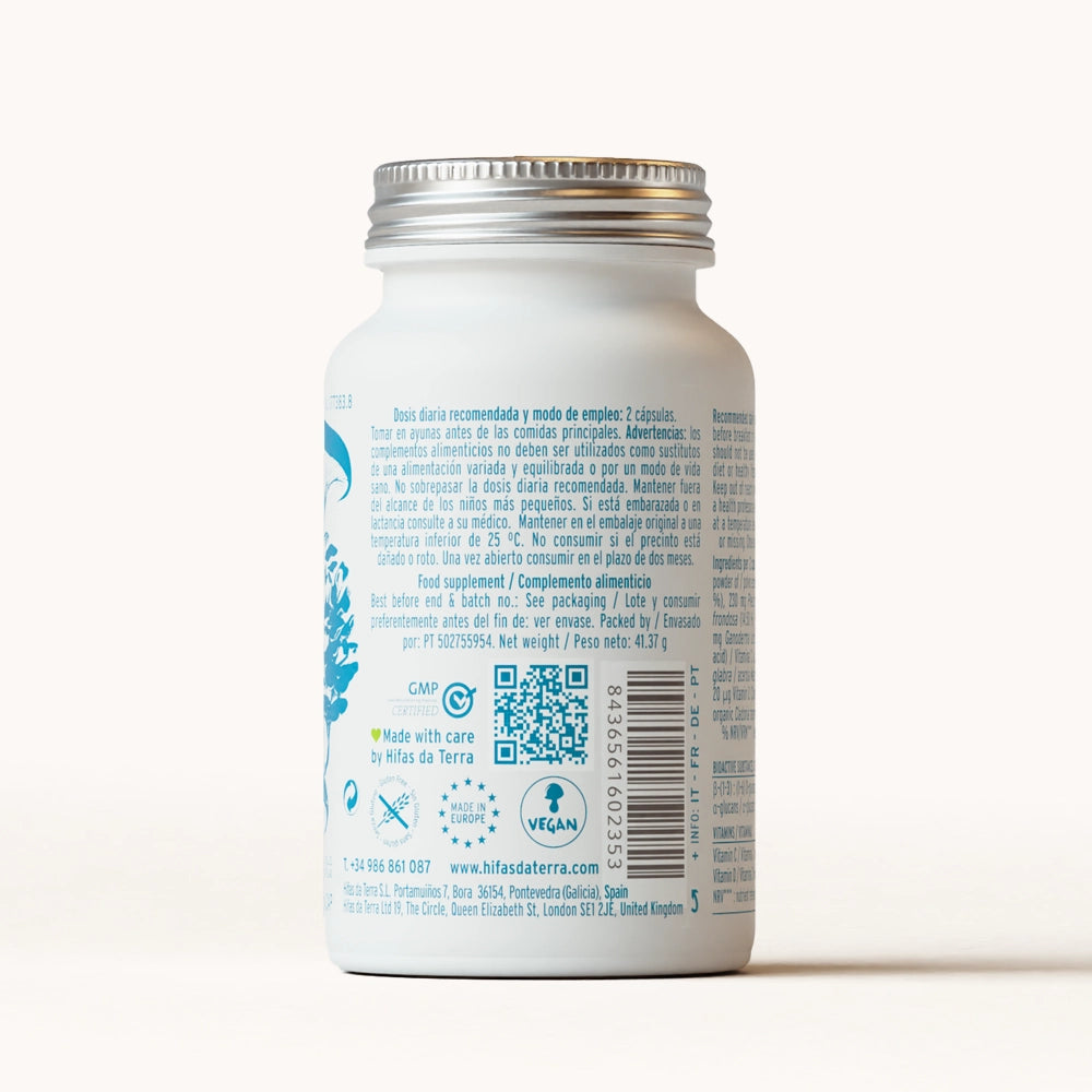 Bio Defense (Oyster, King Oyster, Lion’s Mane, Reishi and Shiitake powder) capsules