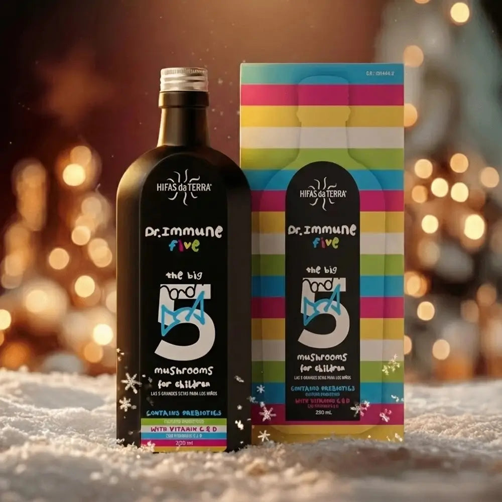 Dr. Immune Five Syrup (Reishi, Agaricus, Oyster, Chaga, Shiitake)