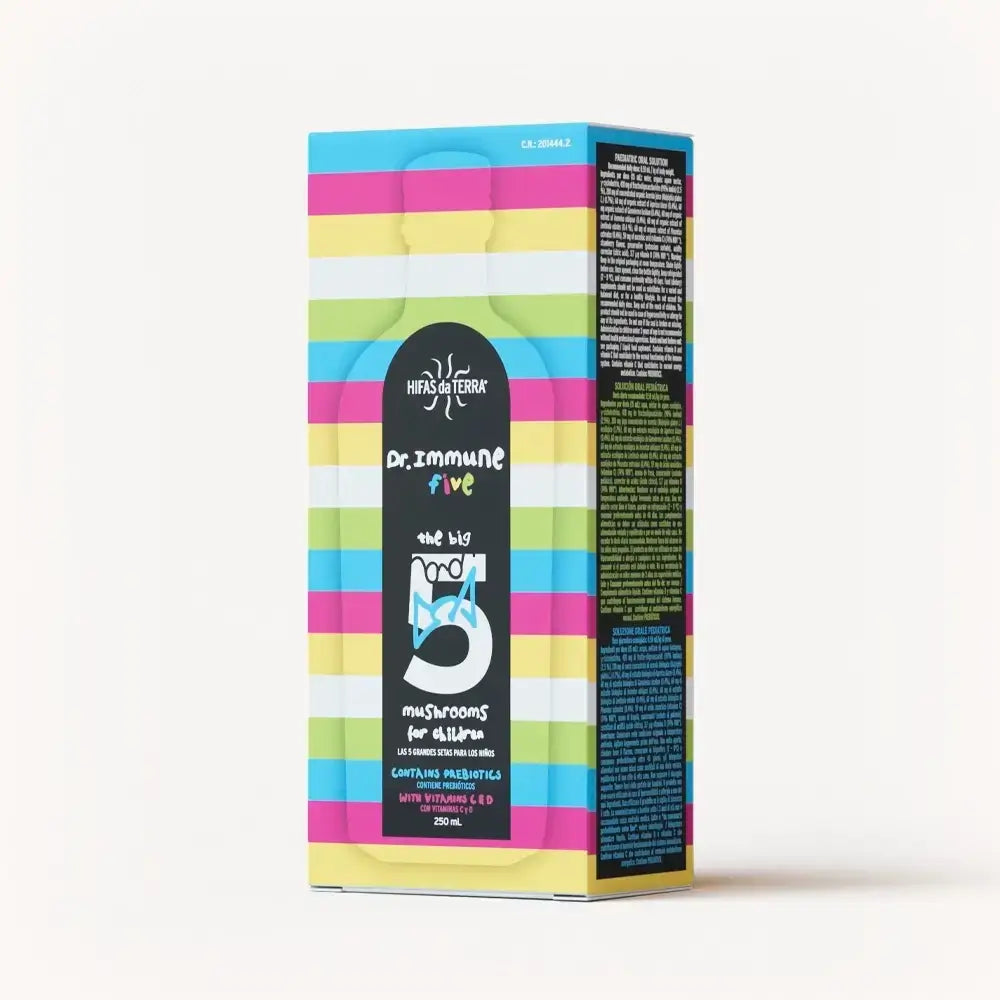 Dr. Immune Five Syrup (Reishi, Agaricus, Oyster, Chaga, Shiitake)