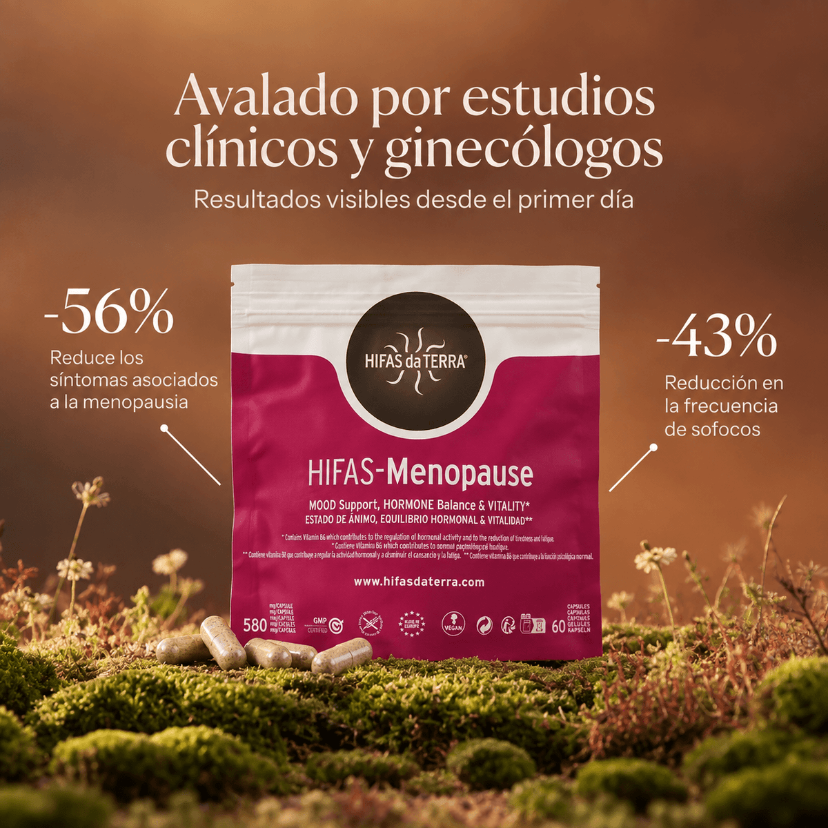 MENOPAUSE DUO: HIFAS-Menopause + Cocovit D+K2