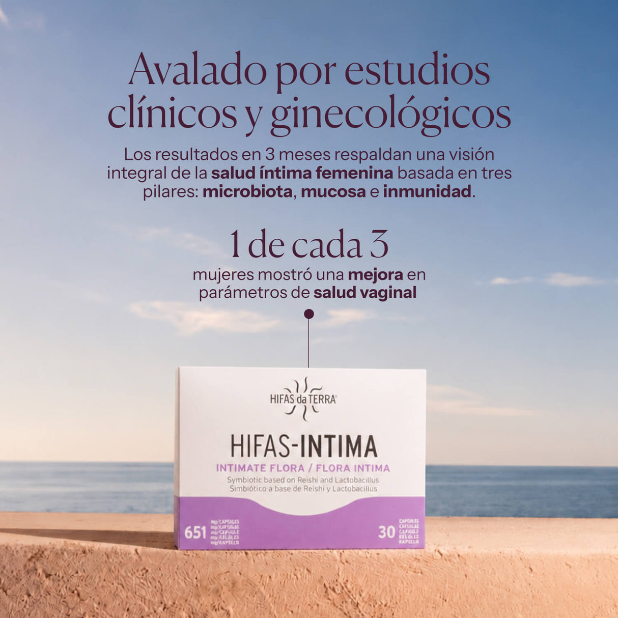 Vaginal Prebiotic and Probiotic Hifas-INTIMA