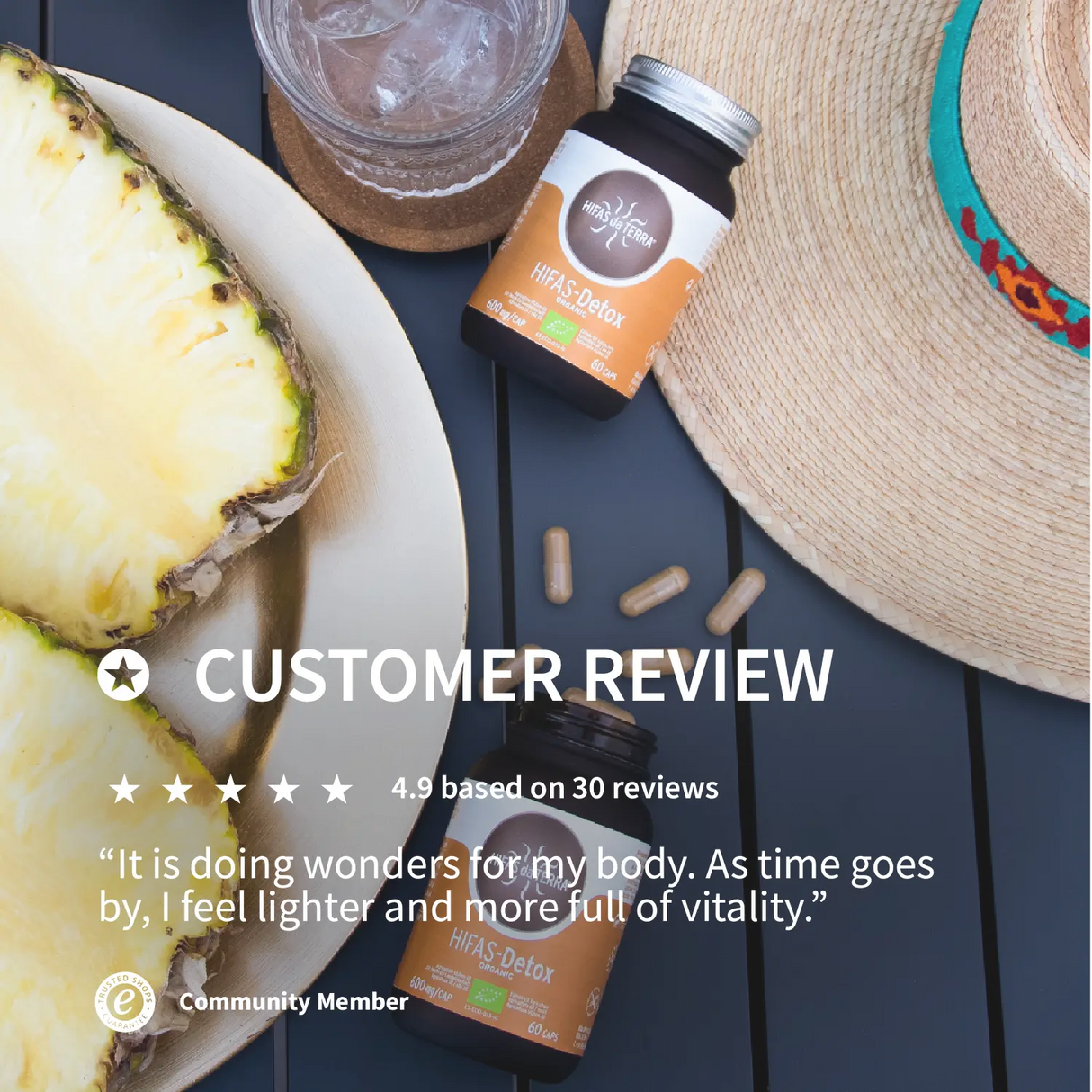 HIFAS-Detox (Maitake and Polyporus extract) capsules