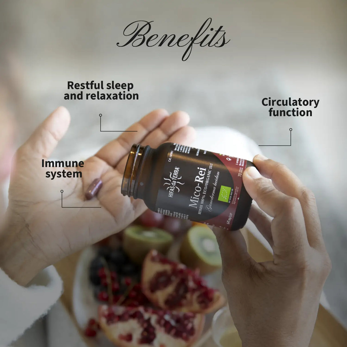 Mico Rei (Reishi extract) capsules