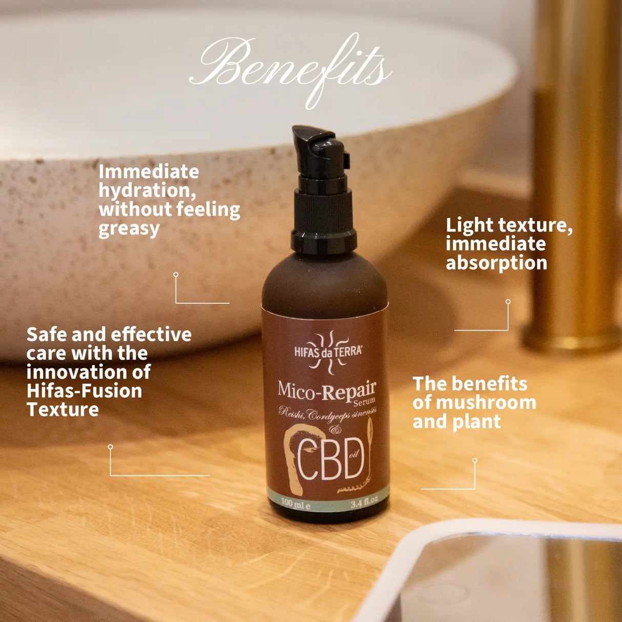 Mico-Repair Serum (Reishi and Cordyceps for Skin)