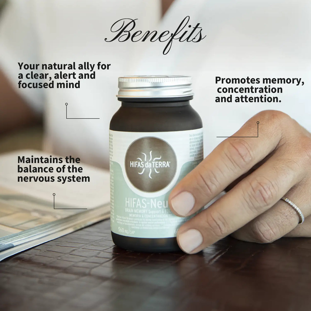 Hifas-Neuro (Lion's Mane and Chaga extract) capsules