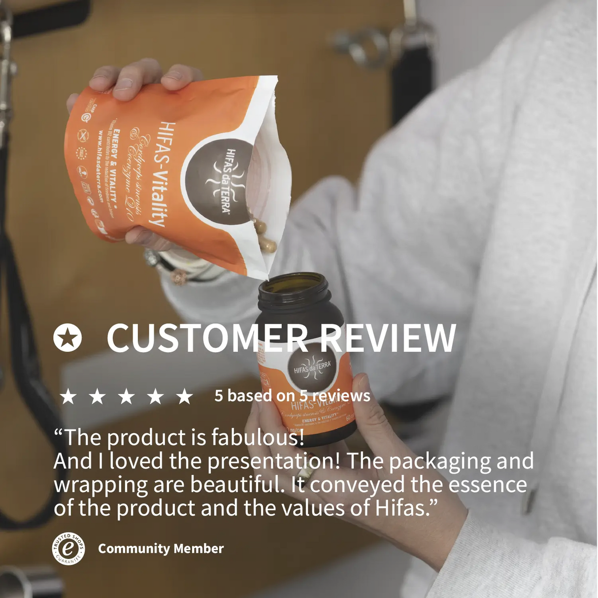 Hifas-Vitality (Cordyceps extract) Energy and Fatigue