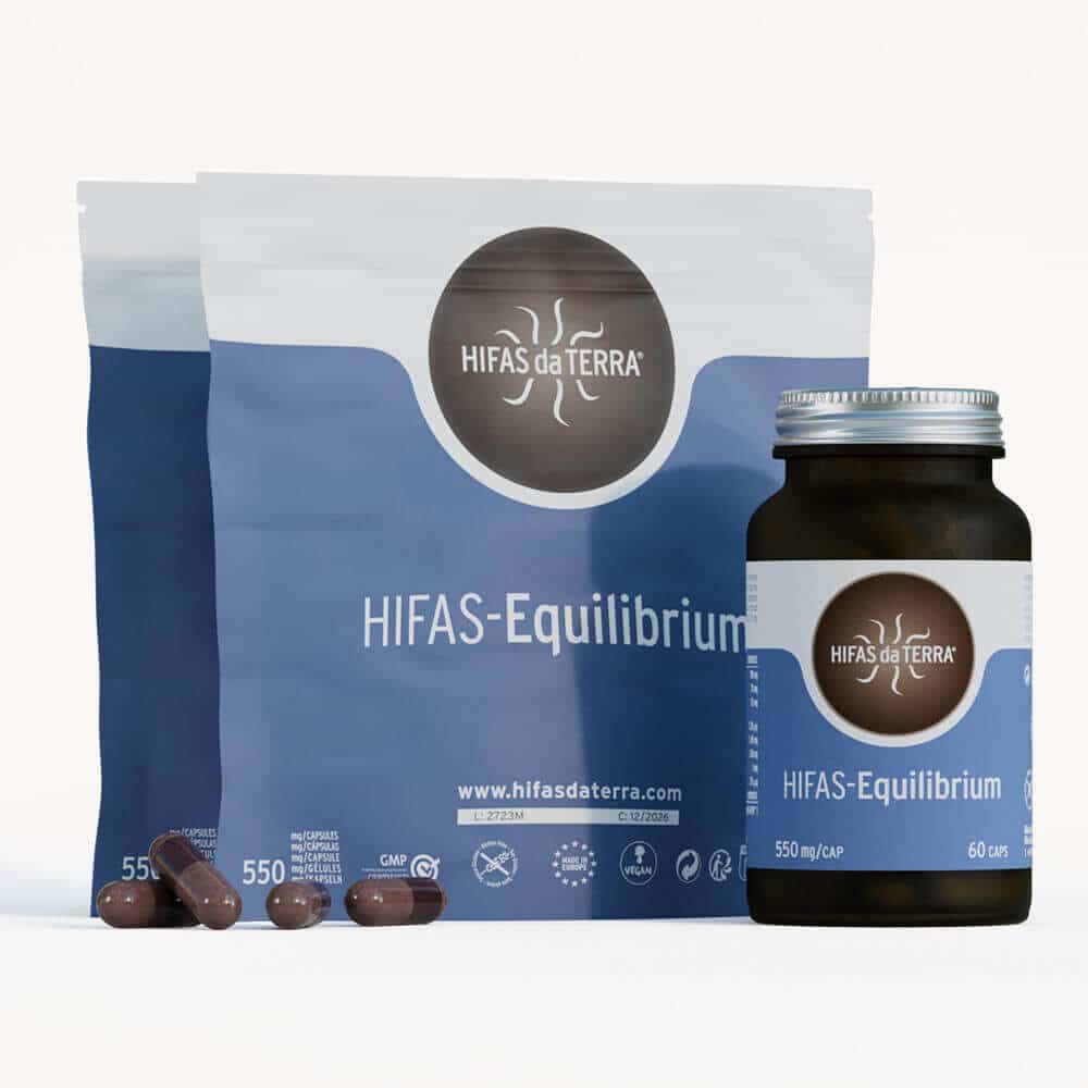 HIFAS-Equilibrium (Reishi, Lion’s Mane, Cordyceps) capsules