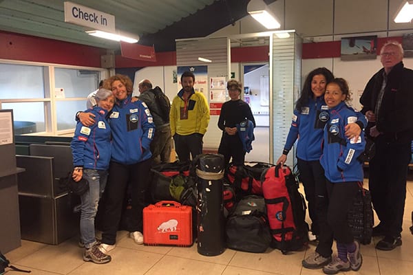 Damos la bienvenida a la expedición del Reto Pelayo Vida Polar 2017, recién aterrizada en Madrid