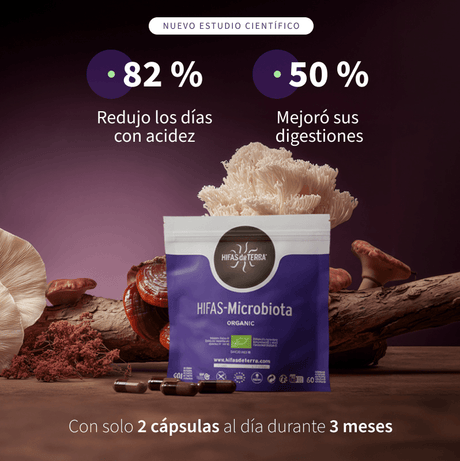 HIFAS-Microbiota (Lion’s Mane, Oyster, Reishi, Shiitake) capsules