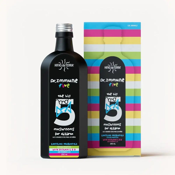 Dr. Immune Five Syrup (Reishi, Agaricus, Oyster, Chaga, Shiitake)