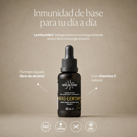 Modo de uso de HIFAS-Lentinan | Hifas da Terra