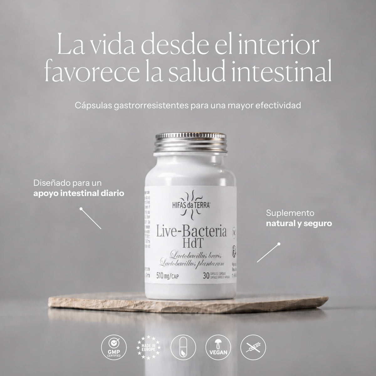 How to use Probióticos en cápsulas | Hifas da Terra