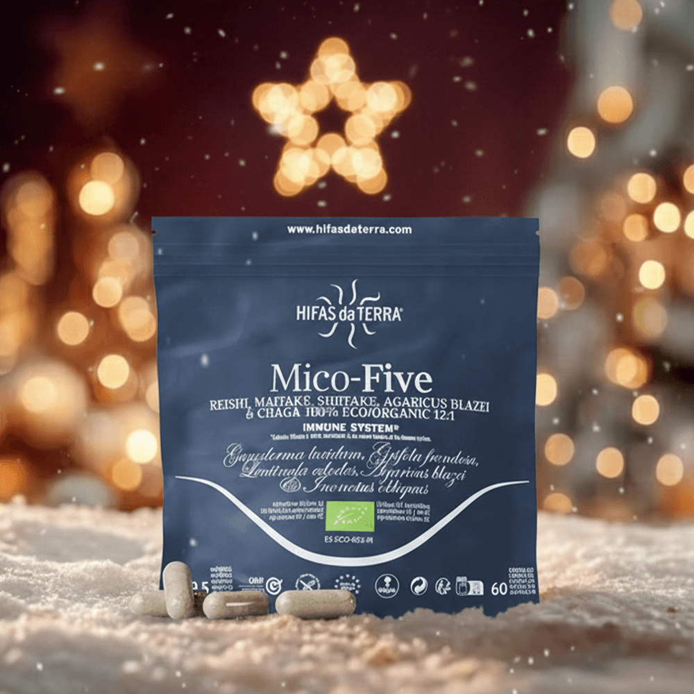 Mico Five (Chaga, Reishi, Maitake, Shiitake, Sun mushroom) Capsules