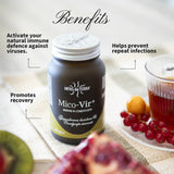 Mico Vir+ (Reishi and Cordyceps Extract) Capsules