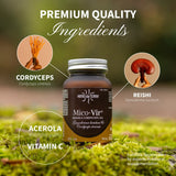 Mico Vir+ (Reishi and Cordyceps Extract) Capsules