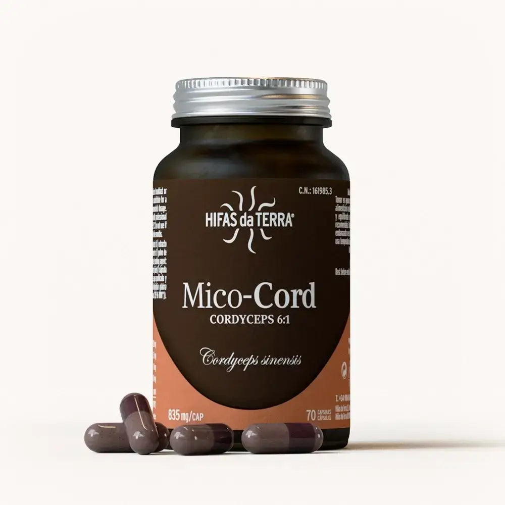 Mico-Cord Pure Cordyceps fungus extract in capsules