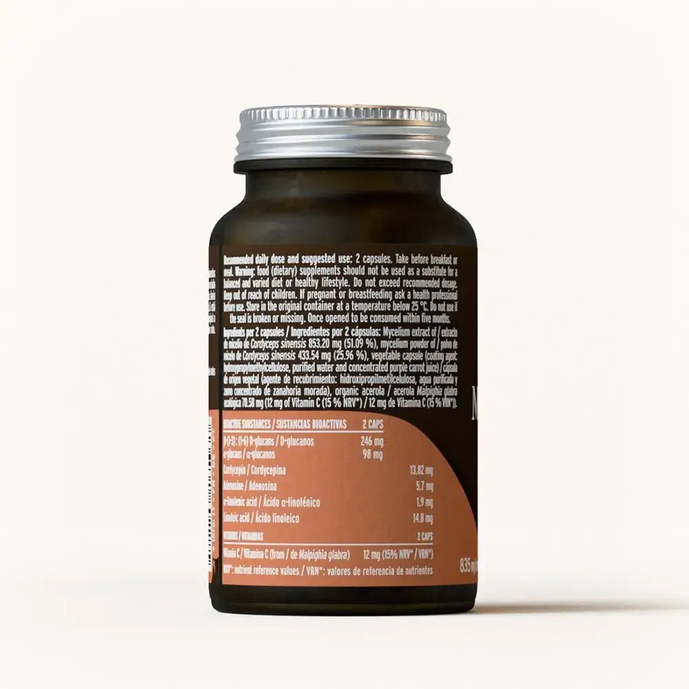 Mico-Cord Pure Cordyceps fungus extract in capsules
