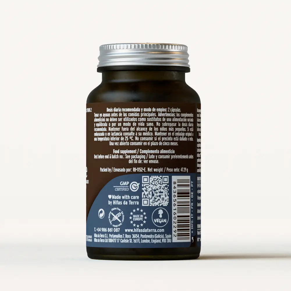 Mico-Five Pure extracts from Reishi, Shiitake, Maitake, Sun and Chaga Mushrooms