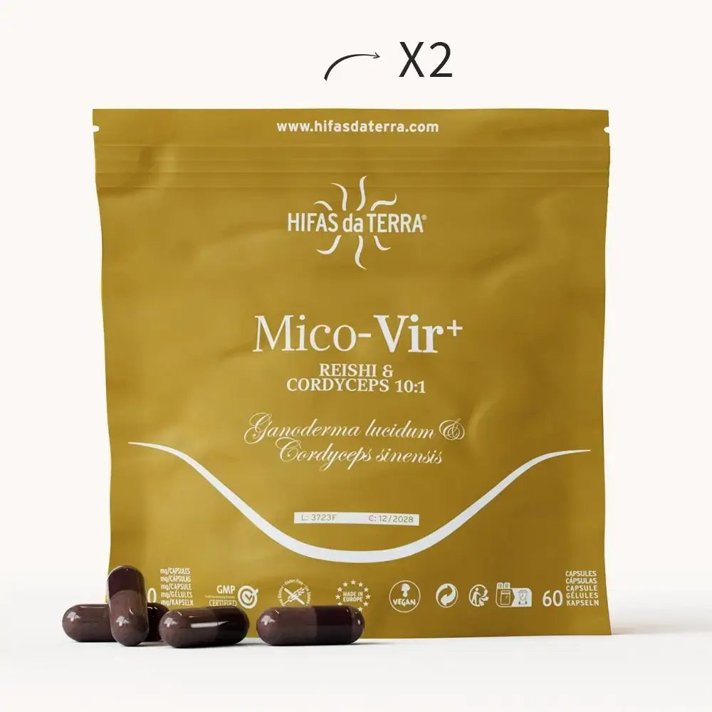 Mico-Vir+ Pure Extracts of Reishi and Cordyceps