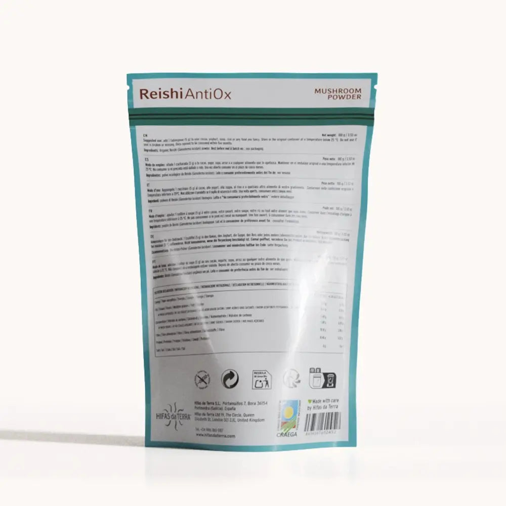 Reishi Antiox 100% Organic Reishi Powder
